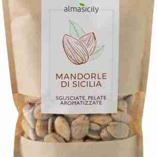 Mandorle Tostate al Rosmarino 200g – Snack Croccante per Aperitivo