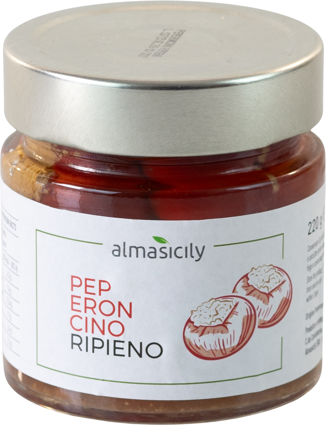 Peperoncino Ripieno al Tonno 240g