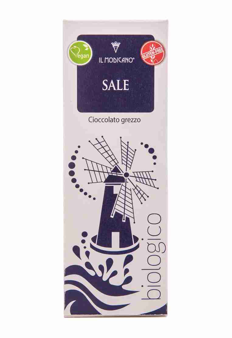 Cioccolato grezzo Fondente al sale