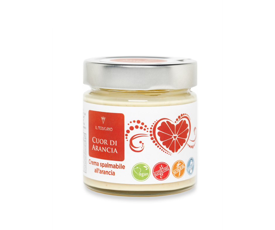 Crema spalmabile dolce all’arancia – Cuor di Arancia