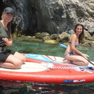 Escursioni a vulcano: tour guidato in SUP dell'isola di Vulcano, Eolie