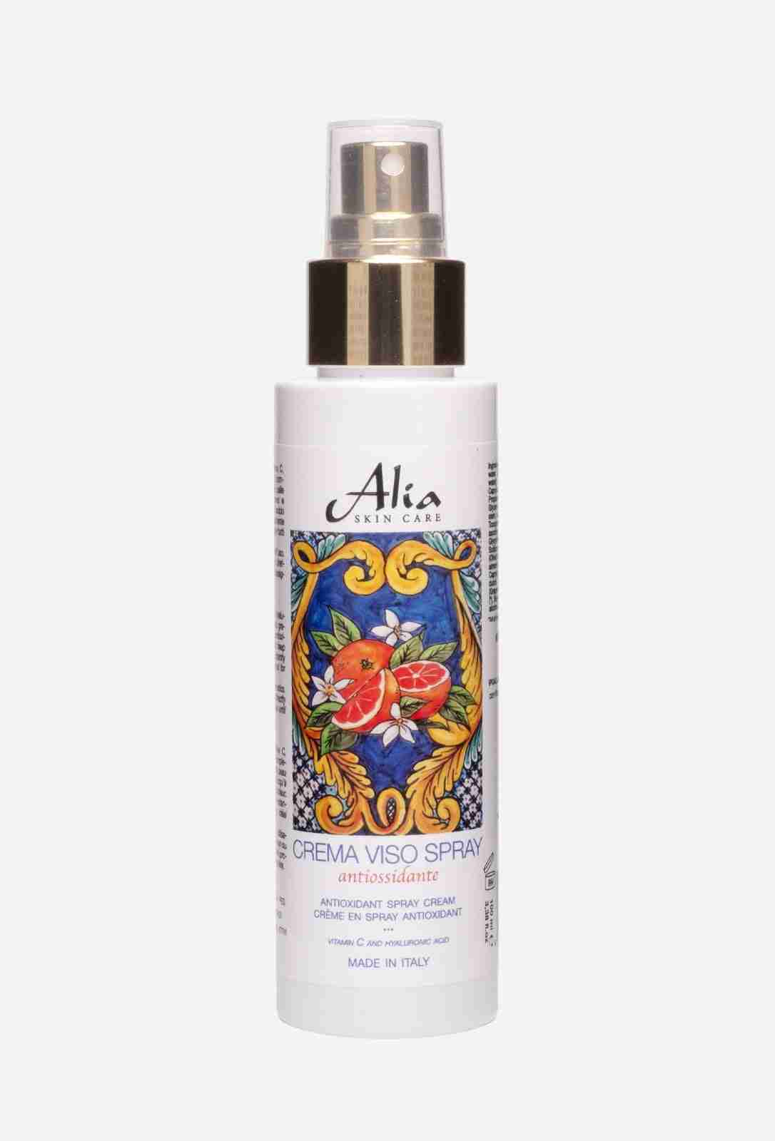 CREMA VISO SPRAY ANTIOSSIDANTE - Il glow siciliano in un gesto