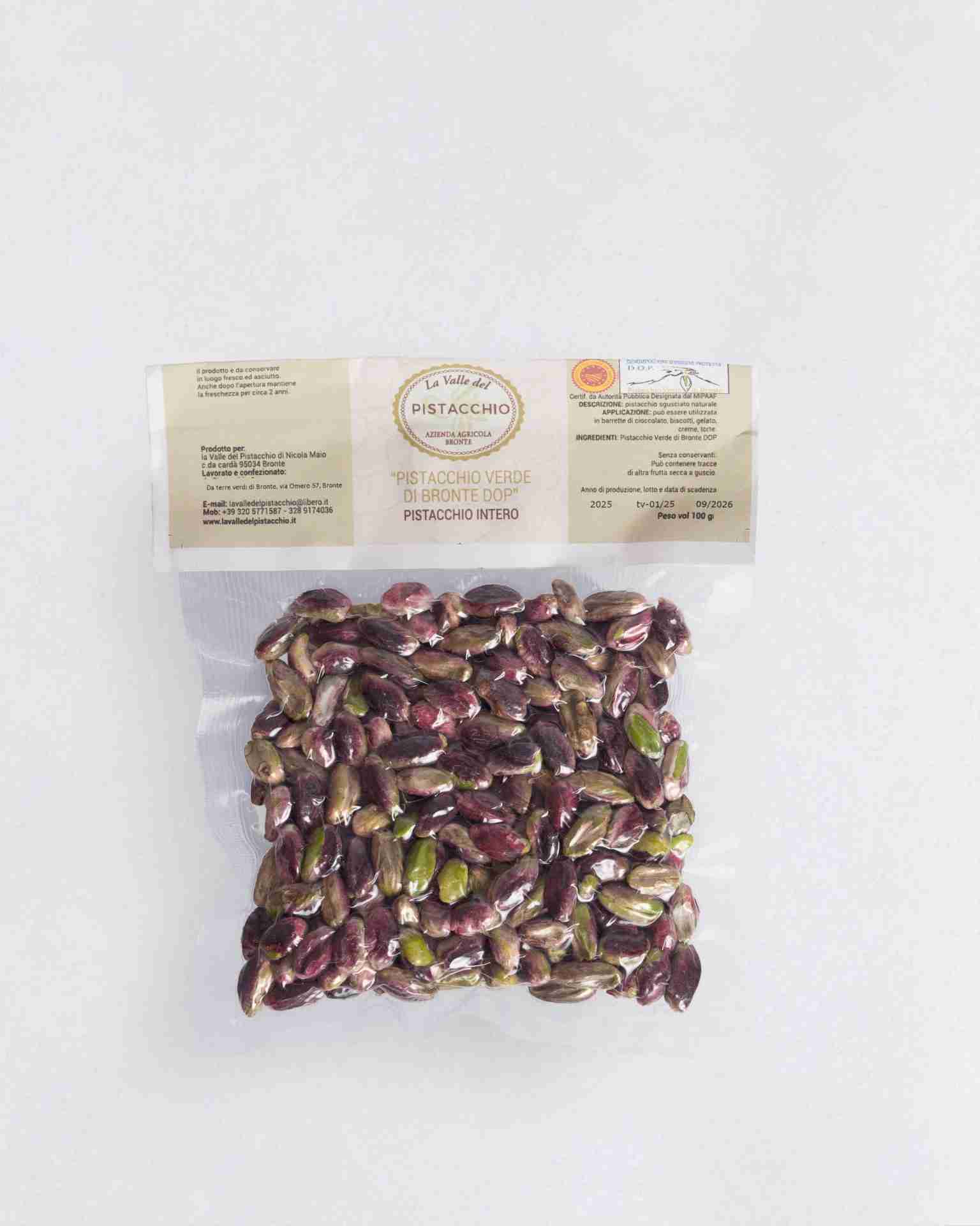 Pistacchio verde di Bronte DOP