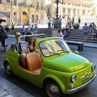 Tour a Palermo: divertente tour di 4 ore alla guida di una 500 al centro di Palermo