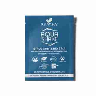 Salvietta Struccante Monouso 2 in 1 - Aqua Shake®
