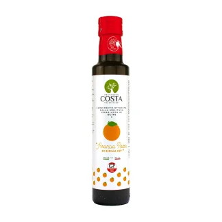 Condimento all’arancia a base di olio extravergine di oliva