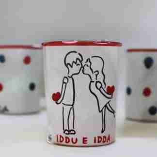 Bicchiere Iddu e Idda