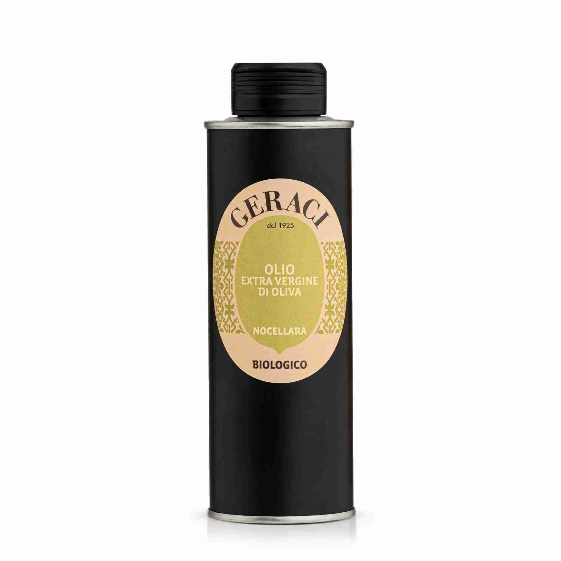 Olio Extravergine di Oliva – Nocellara del Belìce Biologico – Geraci – Latta