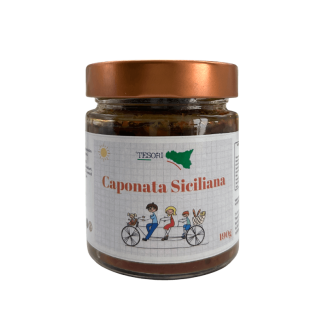 Caponata Siciliana Artigianale di Verdure 190g