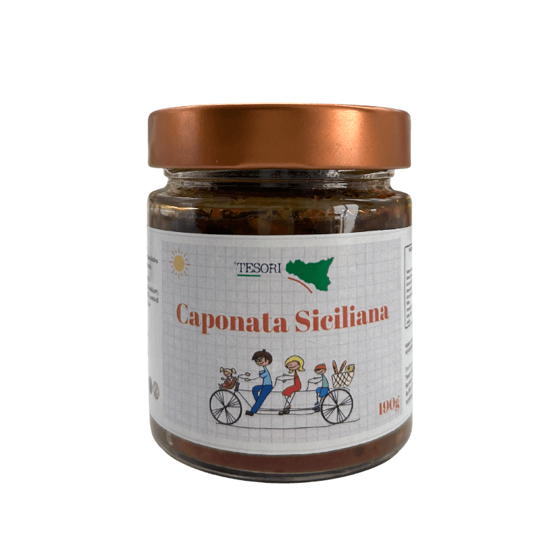 Caponata Siciliana Artigianale di Verdure 190g