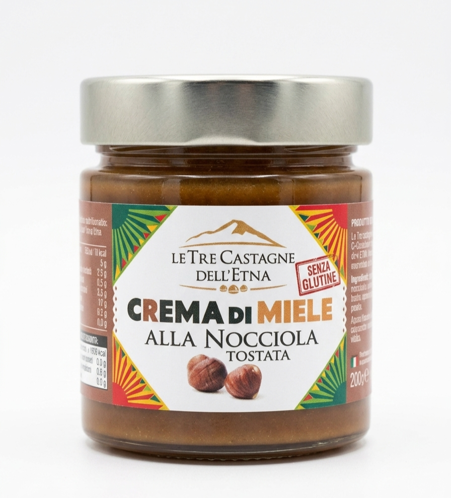 Crema di Miele alla Nocciola tostata 200g