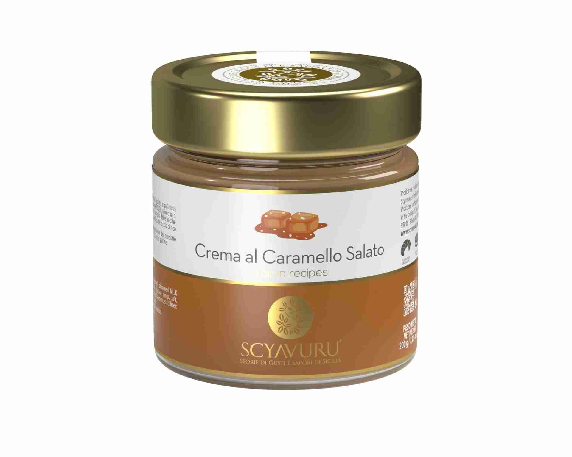 Crema caramello  salato 200gr