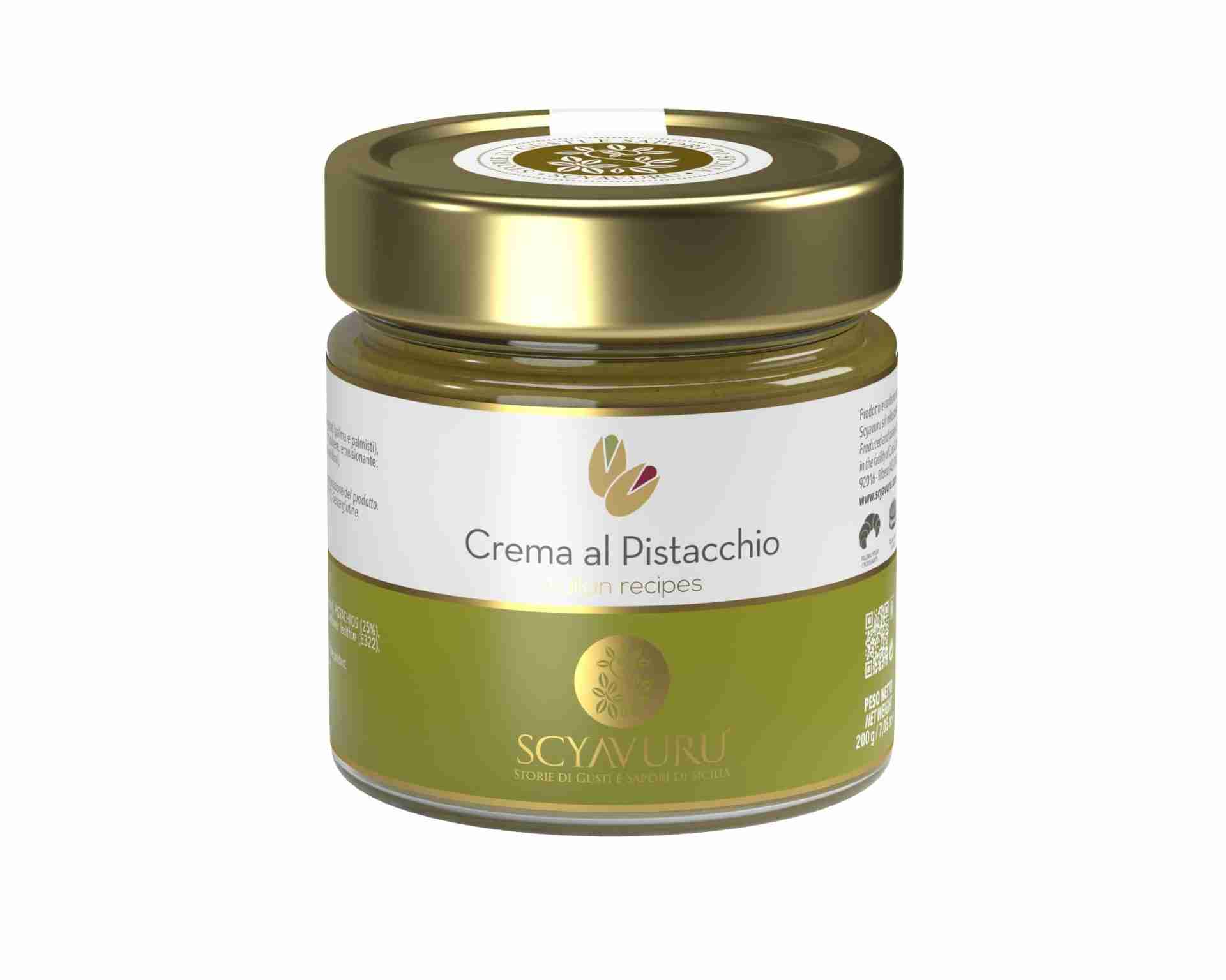 Crema al pistacchio 200gr (25%)