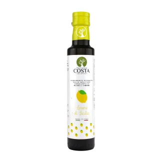 Condimento al limone a base di olio extravergine di oliva