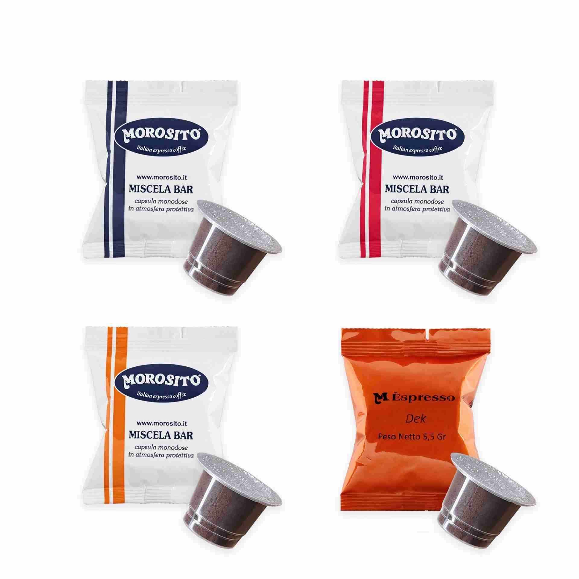 Kit Assaggio – 50 Capsule caffè miste Compatibili Nespresso