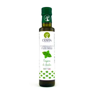 Condimento all’origano a base di olio extravergine di oliva