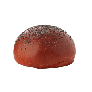 Panino Red Burger Barbabietola Rossa e Semi di Papavero 75G