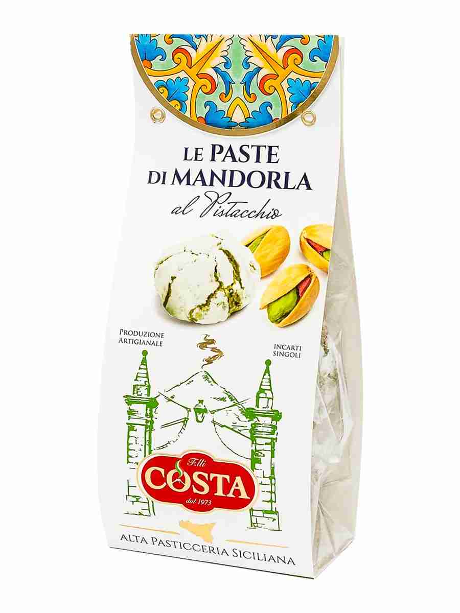 Paste di mandorla al Pistacchio