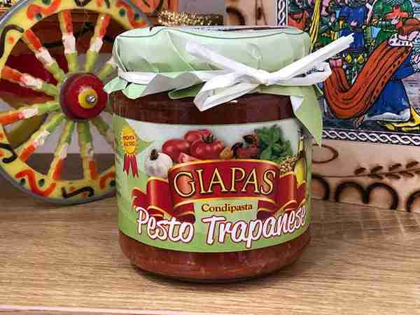 Condipasta pesto trapanese Giapas da 270 gr