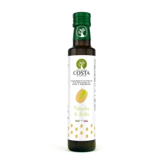 Condimento al pistacchio a base di olio extravergine di oliva