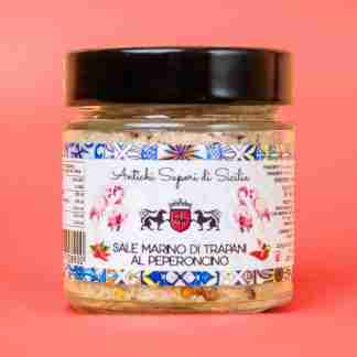 Sale Marino di Trapani al Peperoncino 200 G