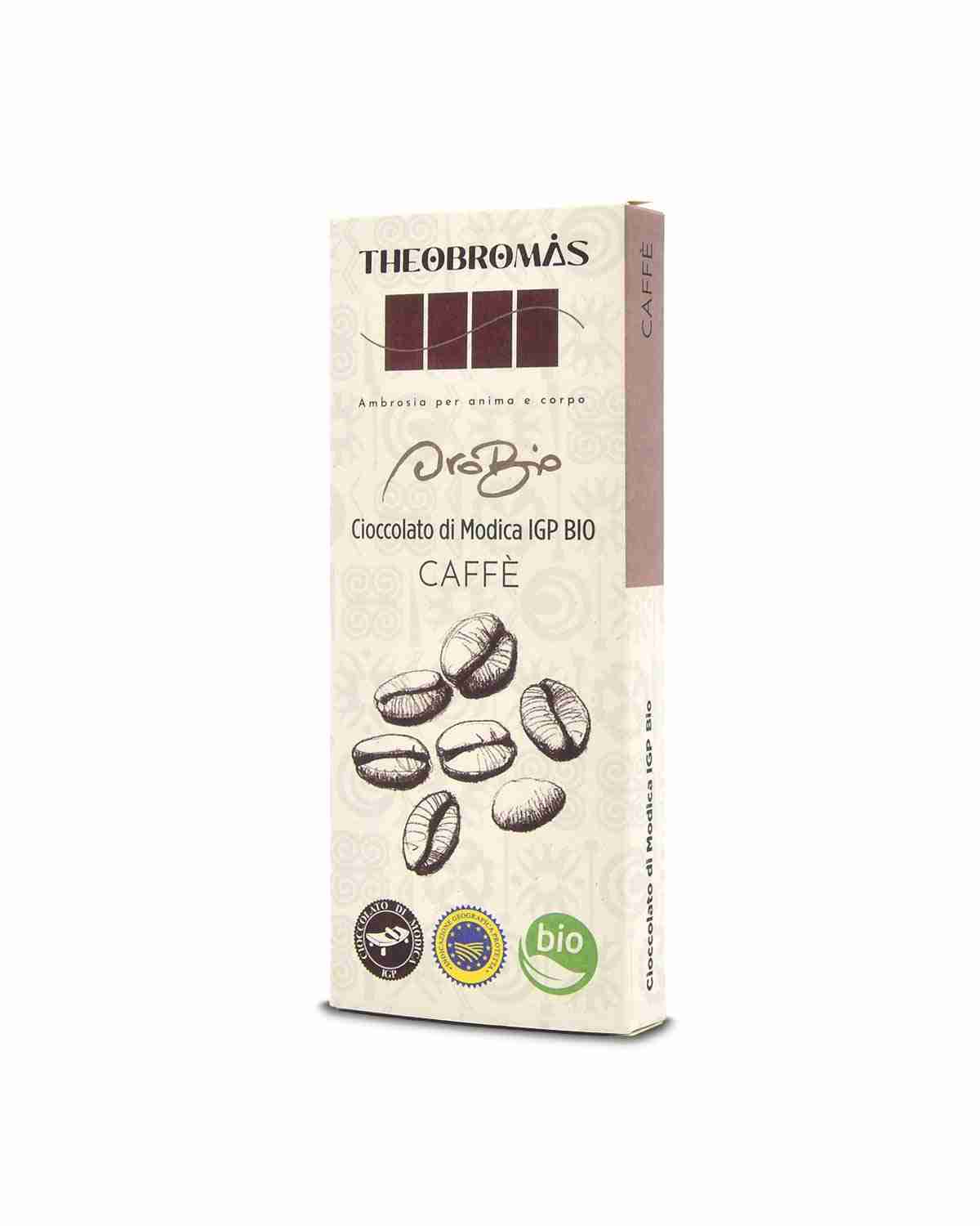 Cioccolato di Modica IGP Biologico con Caffè – Oro Bio – THEOBROMÀS