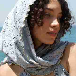 Levanzo Convertible Beach Wrap, Handmade in Sicily - Made in Italy
