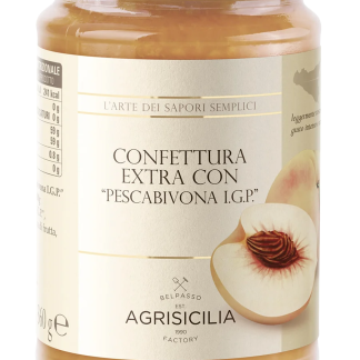 Confettura extra con “Pescabivona I.G.P.”  gr 340 Agrisicilia