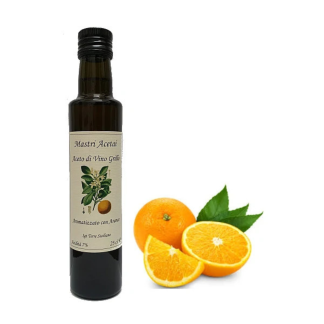 Aceto di Vino aromatizzato all'Arancia - Mastri Acetai