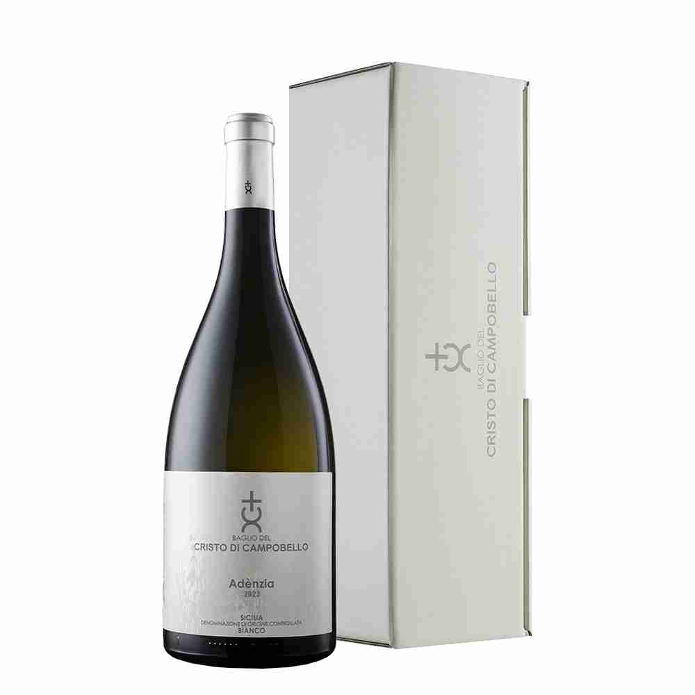 Adènzia Bianco 2023 <br>Grillo e Insolia DOC Sicilia <br>Magnum 1,5 L.