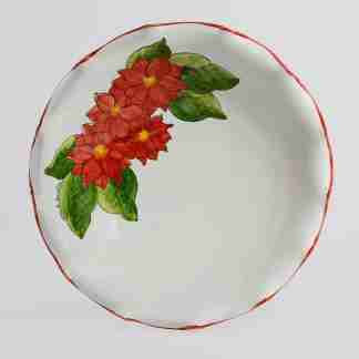 Alzata Frutta Stella di Natale