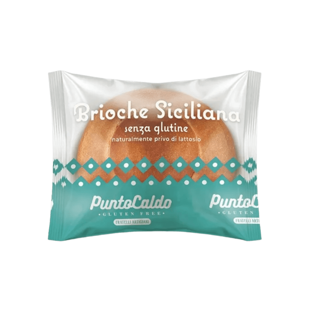 Brioche Siciliana Senza Glutine 80g – Confezione da 16 pezzi