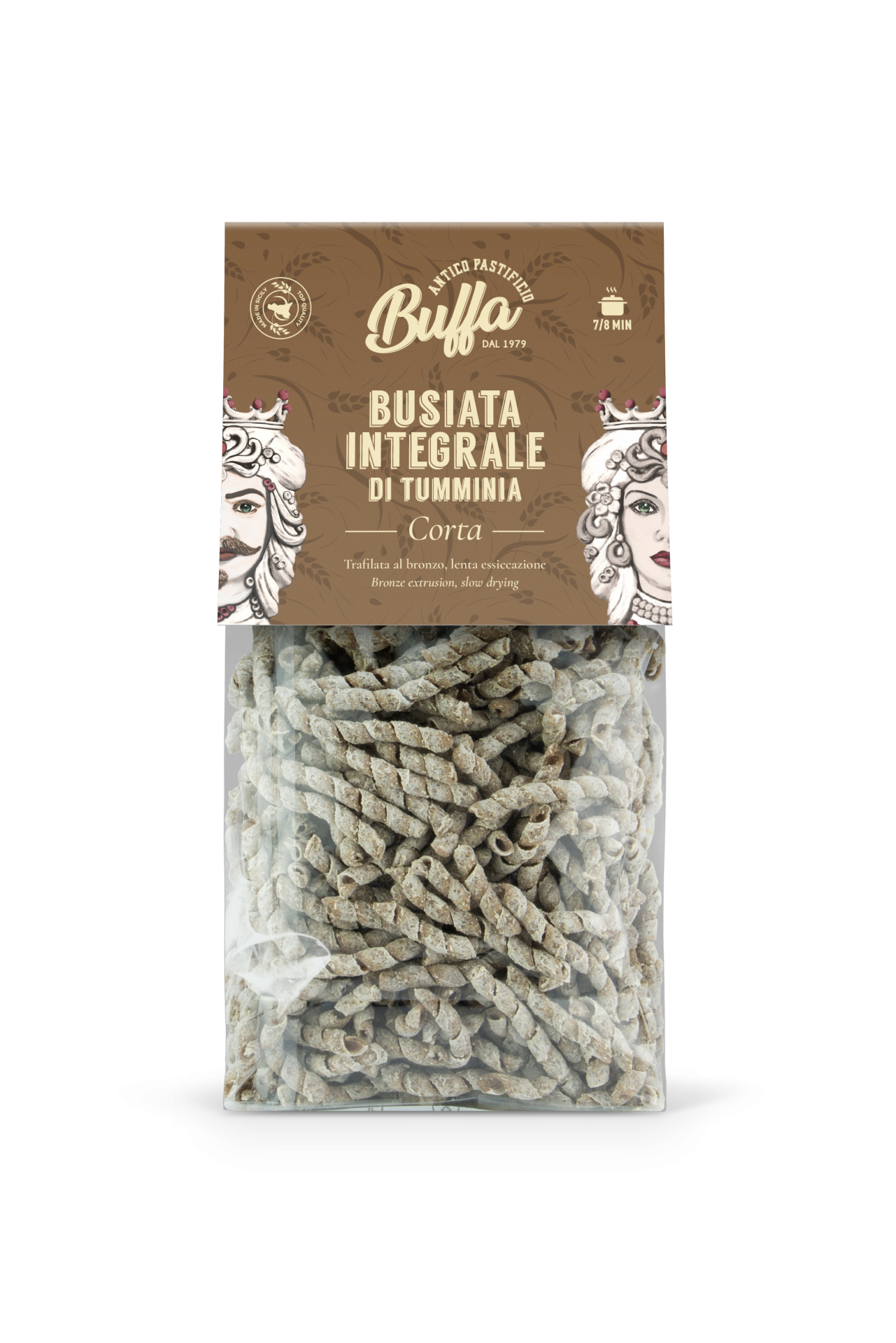 Busiate Pasta Integrale di Tumminia