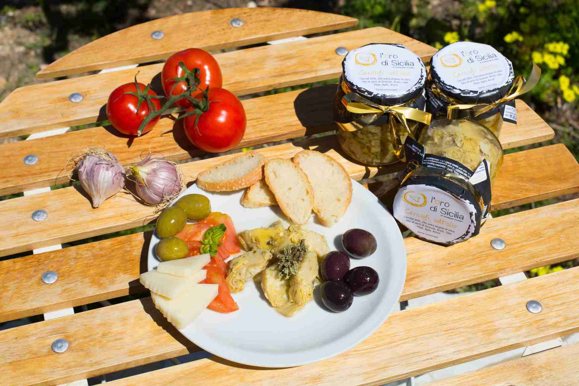 Carciofini sott’olio