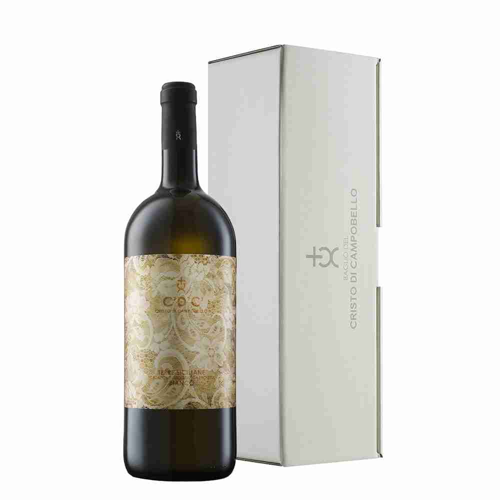 C’D’C’ Cristo di Campobello 2025 <br>Bianco Terre Siciliane IGP <br>Magnum 1,5 L.