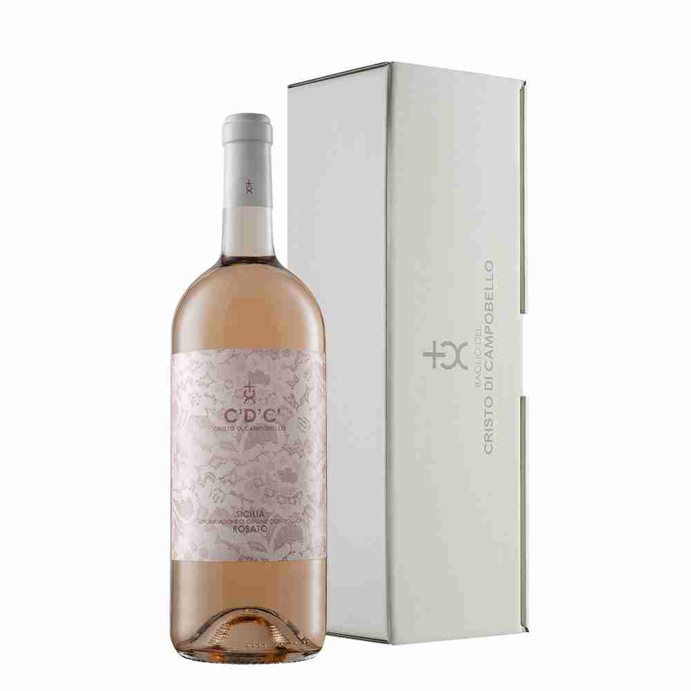 C’D’C’ Cristo di Campobello 2025 <br>Rosato Nero d’Avola DOC Sicilia <br>Magnum 1,5 L.