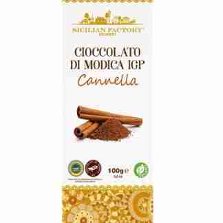 Cioccolato di Modica IGP Cannella 100 gr.