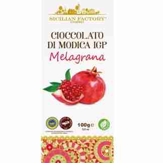 Cioccolato di Modica IGP Melagrana 100gr .