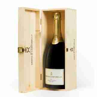 Cristo di Campobello 2017 <br>Metodo Classico Grillo <br>Extra Brut 50 mesi <br> Magnum 1,5 L.