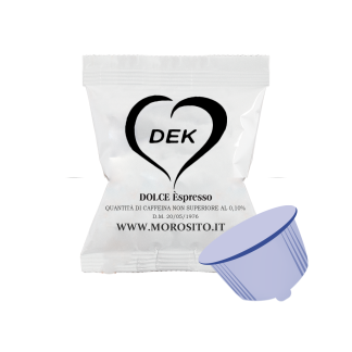 Caffè Morosito – Dolce Èspresso Dek compatibile Dolce Gusto Nescafè – Scatola da 300 Capsule