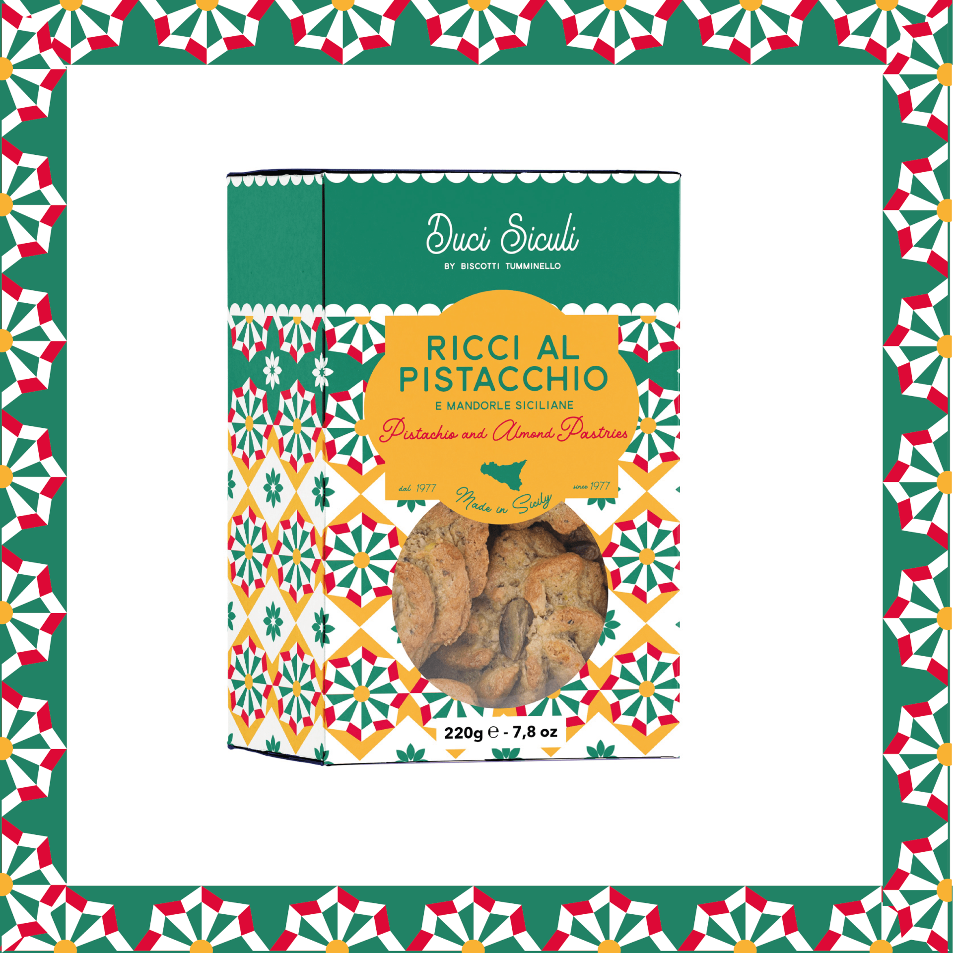 Ricci al pistacchio