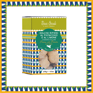 Dolcini ripieni al pistacchio e limone