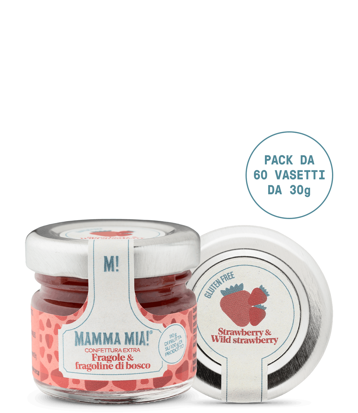 Confettura extra fragole & fragoline di bosco