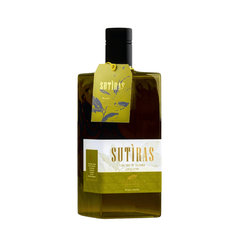 Liquore Siciliano Artigianale Sutìras all’Alloro