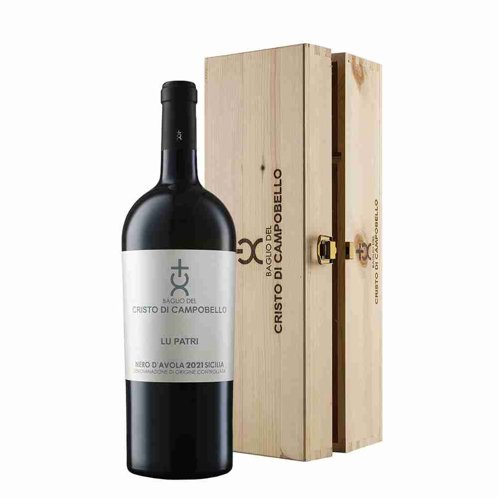 Lu Patri 2021 <br>Nero d’Avola DOC Sicilia <br>Magnum 1,5 L.