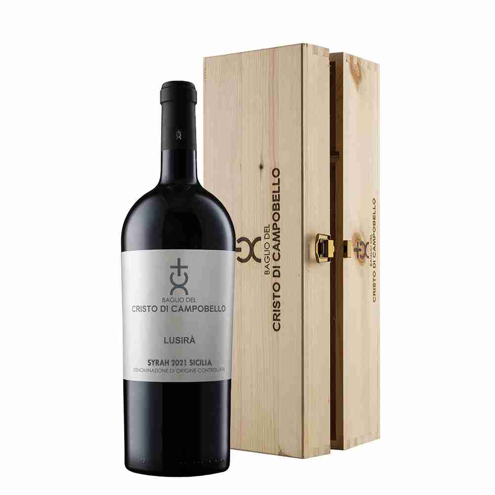 Lusirà 2021 <br>Syrah DOC Sicilia <br>Magnum 1,5 L.