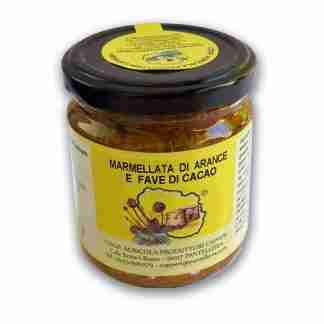 Marmellata di arance e fave di cacao 230g
