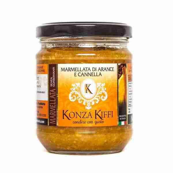 Marmellata di arance e cannella extra 230g