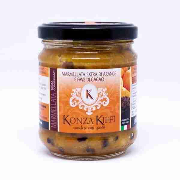 Marmellata di Arance e Fave di Cacao 230g
