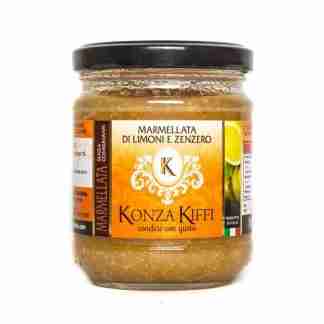 Marmellata di limoni e zenzero 230g